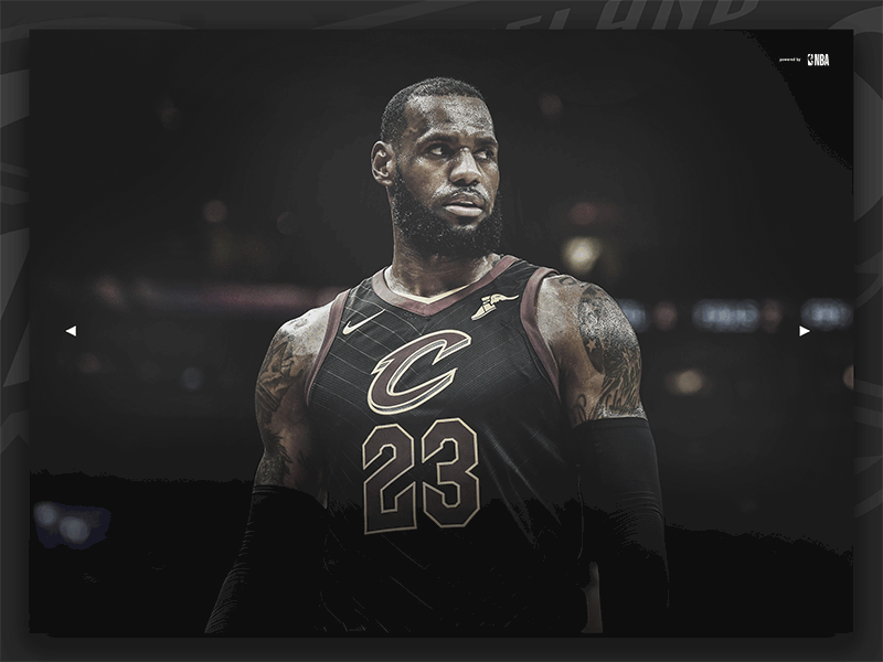 Animated UI Study - Nba App [WIP] after effects basketball lebron james motion nba rss ui ux