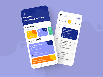 Schedule Management UI Concept Design