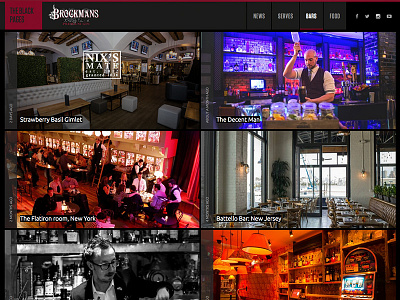 Brockmans Gin - Blog css html jquery wordpress