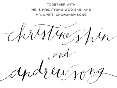 beginnings of an invite calligraphy invitation lettering wedding