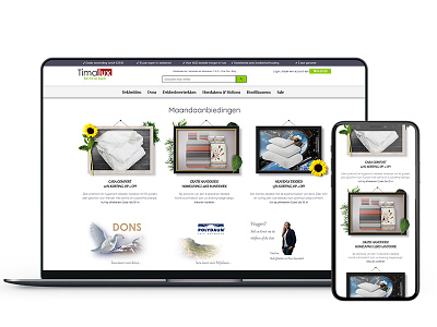 New Design Timalux Webshop adobe design ecommerce modern photoshop user interface webdesign webshop website white