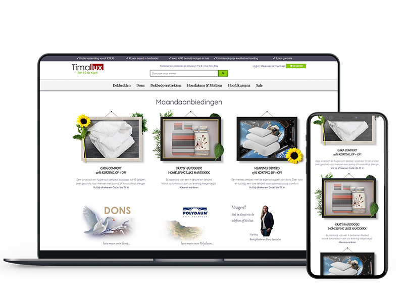New Design Timalux Webshop design white modern photoshop adobe website user interface webdesign webshop ecommerce