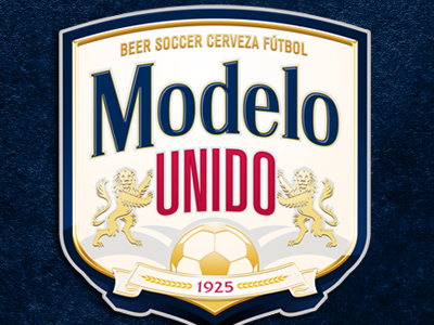 Modelo Unido beer modelo soccer sports