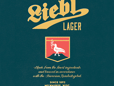Tap Handle - Lager beer homebrew vintage