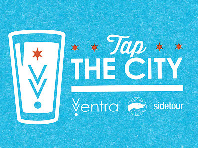 Tap the City beer logo promotion