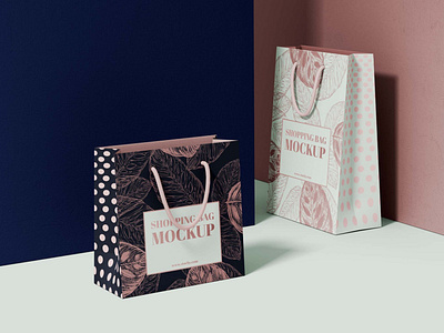 Shopping Bag Mockup Set Download 3d bag mockup branding branding mockup cosmetic mockup cosmetic packaging design mockup mockup bag mockup packing pack shopping bag mockup