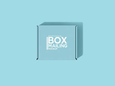 Cardboard Box Mockup Set / Mockup Line