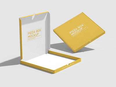 Pizza Box Mockup PIZZARIA PEOPLE 10 by Corey Sweeter on Dribbble