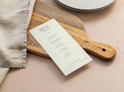 Menu Card Mockup 3d branding card card design card mockup design menu card menu card mockup menu card mockups menu mockup mockup