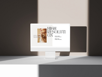 iMac Mockup Template 3d branding design imac design imac mockup imac template mockup