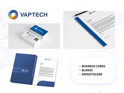 VAPTECH corporate graphic materials