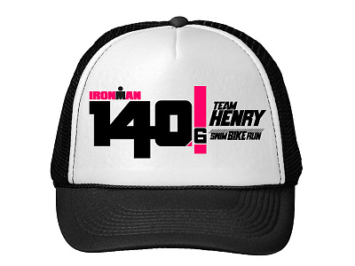 Team Ironman Hats hats print design