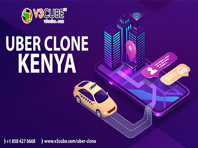 Uber Clone Script for your Ride-hailing Business in Kenya ride hailing app taxi app taxi booking app taxi business uber clone uber clone app uber clone kenya uber clone script v3cube
