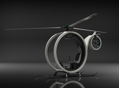 1 Man Flaying Helicopter 3d 3d modeling animation branding concept art design graphic design illustration keyshot logo maya model product product design