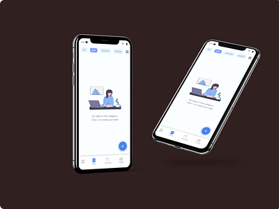 Productivity app app design ui ux