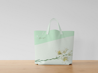 Ldesign bag bag branding design studio floral logo design visual identity