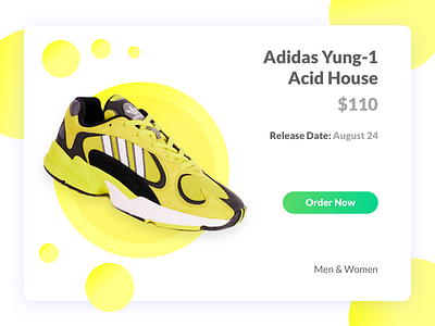 Adidas Yung-1 Card