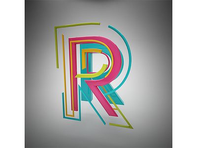 R 36daysoftype after effects c4d cinema4d design motion graphics type