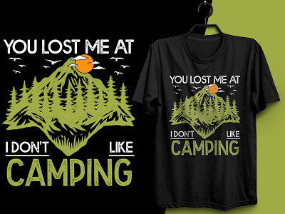 Camping T Shirt