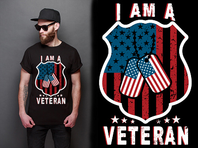 Veteran T-Shirt Design amazon t shirts bulk t shirt custom tshirts design illustration logo logo t shirt men tshirt designer merch merchandise pod t shirt t shirt t shirt design bundle t shirt design template tee tshirts typography veteran veteran t shirt veteran t shirt design