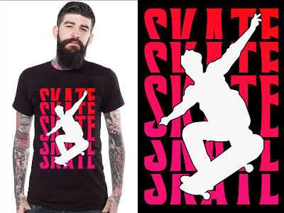 Skateboard T-Shirt Design