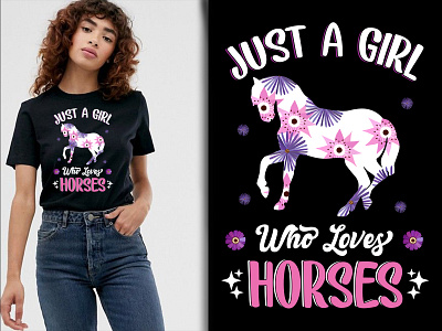 Horse T-Shirt Design