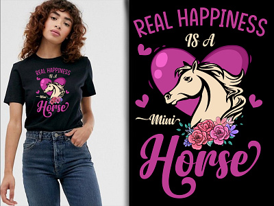 Horse T-Shirt Design