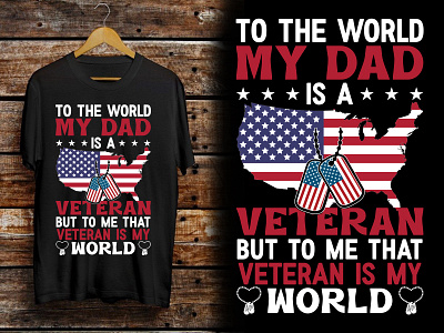 Veteran T-Shirt Design.