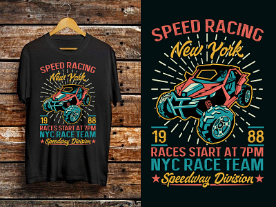 Vintage Car T-Shirt Design