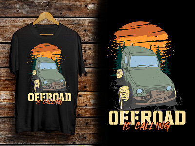 Vintage Car T-Shirt Design