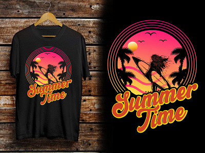 Summer T-Shirt Design amazon t shirts bulk t shirt california camping custom t shirt custom tshirts design hiking illustration logo logo t shirt men tshirt designer merchandise outdoor summer summer t shirt t shirt design bundle tshirts typography typography t shirt