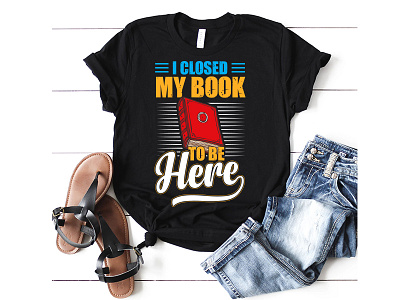 Book t-shirt design