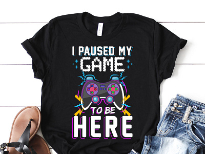 Game t-shirt design