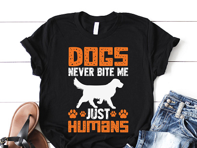 Dog t-shirt design