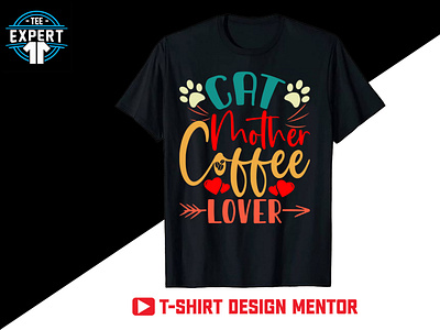 Cat Vintage T-shirt Design amazon t shirts cat lover design men tshirt designer