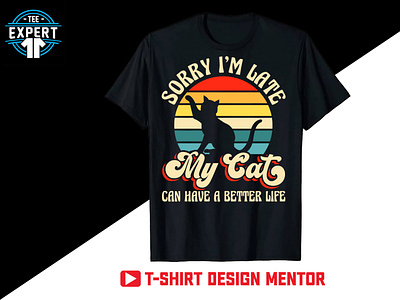 Cat Retro Vintage T-shirt Design amazon t shirts animals custom tshirts men tshirt designer merchandise pet