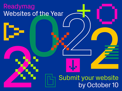 Websites of the Year submissions animation design readymag web
