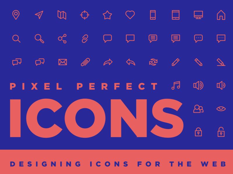 Pixel Perfect Icons design iconography icons perfect pixel skillshare web