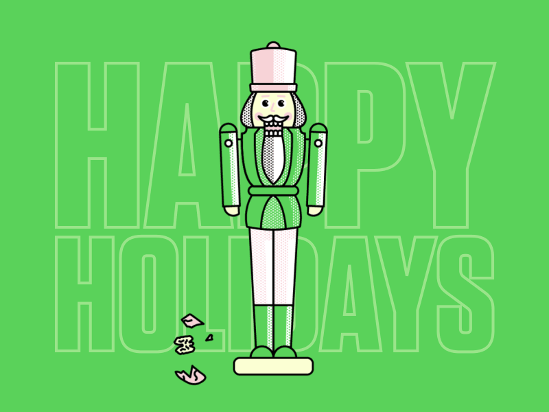 Happy Holidays from Jibe animation christmas happy holidays holiday nutcracker