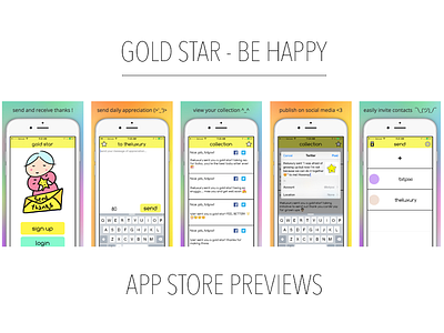 "gold star - be happy" App Store Previews