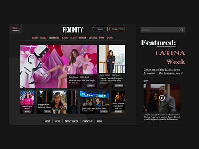 Feminity Magazine - Latina Week