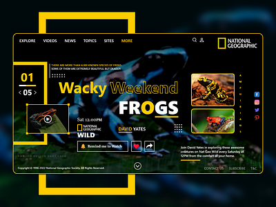 Nat Geo Wild - Wacky Weekend : Frogs
