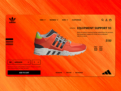 Adidas - Equipment Support 93