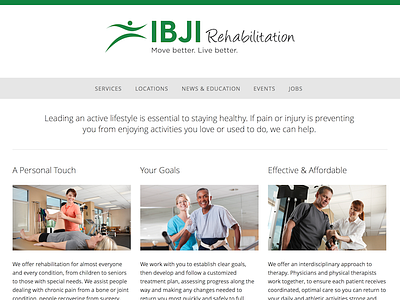 IBJI Rehab Website Update