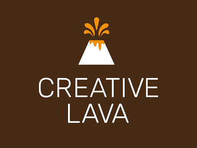 Logo design: Creative Lava creative lava logo logodesign vector vulcano