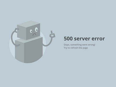 Custom 500 error page