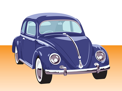 Lemon beetle drawing illustration kever vector volkswagen