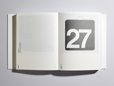 Fedrigoni 365 — 2019 calendar fedrigoni graphic design helvetica massimo vignelli minimal modernist print swiss style typography vector vignelli