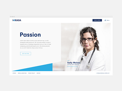 Medical Imaging Homepage Initial Design