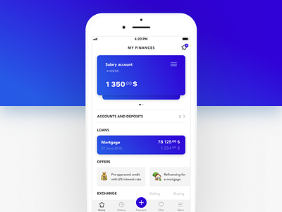 Mobile Banking | Design Concept app bank banking finance iphone money payments ui ux